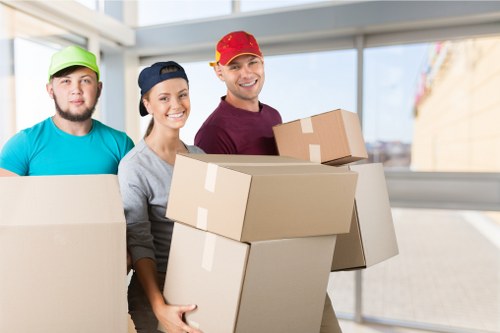 Organised small removals service for central London moving