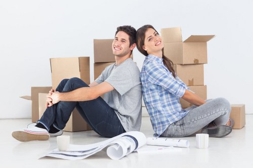 Business moving logistics in Knightsbridge with office equipment