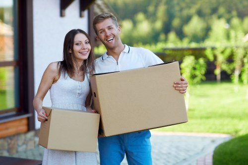 Protected furniture and home belongings in storage