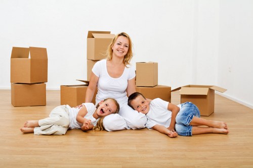Modern storage solution in Knightsbridge for household items