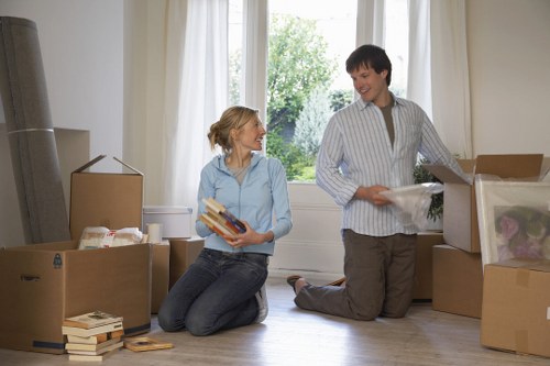 Protective packing for fragile items during removals in Knightsbridge